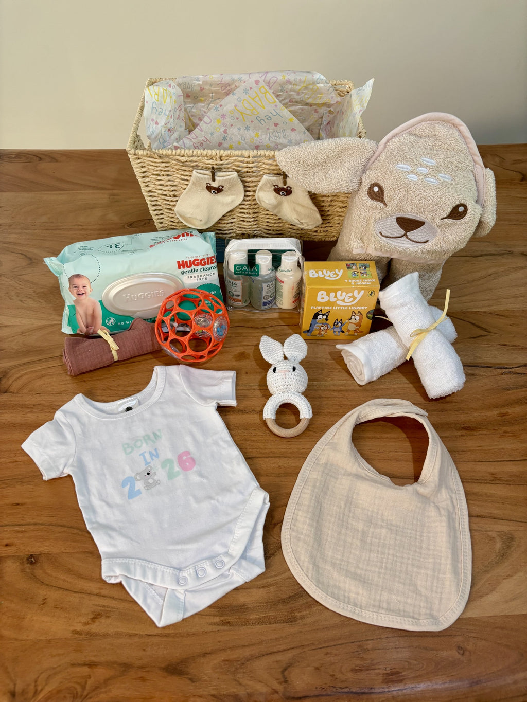 Baby Gender Neutral Essentials Hamper